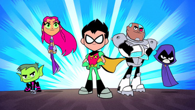 

TV Show Teen Titans Go! HD Wall Poster Paper Print(12 inch X 18 inch, Rolled)