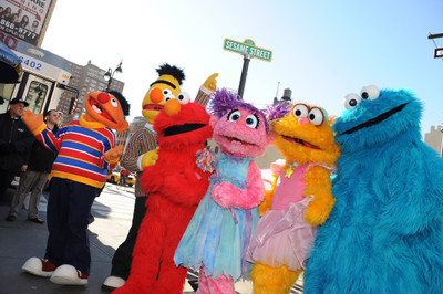 

Aabhaas TV Show Sesame Street HD Wall Poster Paper Print(12 inch X 18 inch, Rolled)