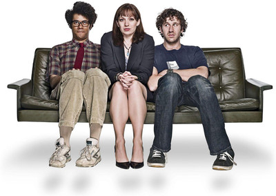 

TV Show The It Crowd Maurice Moss Chris O'Dowd Roy Trenneman Richard Ayoade Katherine Parkinson Jen Barber HD Wall Poster Paper Print(12 inch X 18 inch, Rolled)
