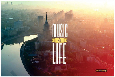 

Akhuratha Wall Poster -music-is-life-wall-door-wpsl-wpsl-mykwtktjemw Paper Print(18 inch X 12 inch, Rolled)