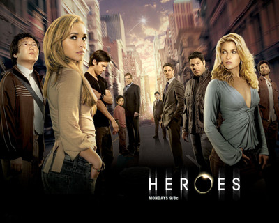 

TV Show Heroes HD Wall Poster Paper Print(12 inch X 18 inch, Rolled)