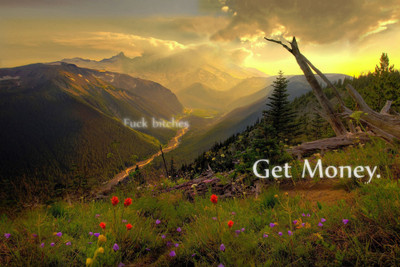 

Akhuratha Wall Poster /landscape-quote-money-demotivational Paper Print(12 inch X 18 inch, Rolled)