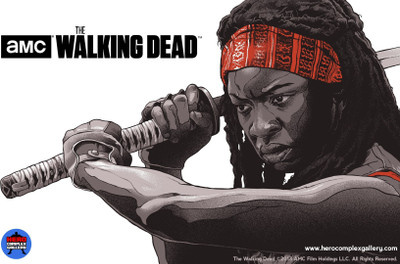 

TV Show The Walking Dead HD Wall Poster Paper Print(12 inch X 18 inch, Rolled)