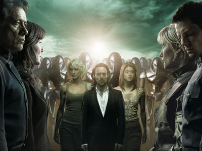 

Akhuratha Designs TV Show Battlestar Galactica (2003) HD Wall Poster Paper Print(12 inch X 18 inch, Rolled)