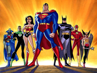 

TV Show Justice League Superhero HD Wall Poster Paper Print(12 inch X 18 inch, Rolled)