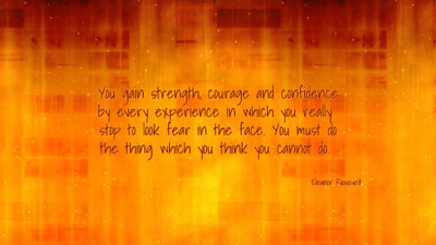 

Akhuratha aquote-quotes-courage-strength-confidence Wall Poster Paper Print(12 inch X 18 inch, Rolled)