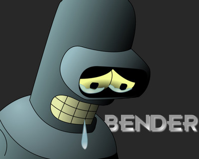 

TV Show Futurama Bender HD Wall Poster Paper Print(12 inch X 18 inch, Rolled)
