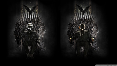 

Akhuratha Wall Poster-music-Daft-Punk-Game-of-Thrones-Iron-Throne Paper Print(12 inch X 18 inch, Rolled)