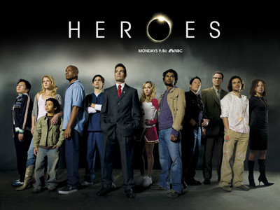 

TV Show Heroes HD Wall Poster Paper Print(12 inch X 18 inch, Rolled)
