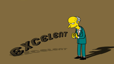 

TV Show The Simpsons Montgomery Burns HD Wall Poster Paper Print(12 inch X 18 inch, Rolled)