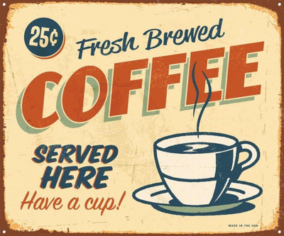 

Akhuratha Wall Poster -coffee-served-here-pin-up-tgfxxgbbhe Paper Print(18 inch X 12 inch, Rolled)