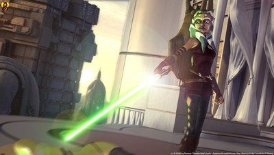 

TV Show Star Wars: The Clone Wars Star Wars Jedi Clone Wars Ahsoka Tano HD Wall Poster Paper Print(12 inch X 18 inch, Rolled)