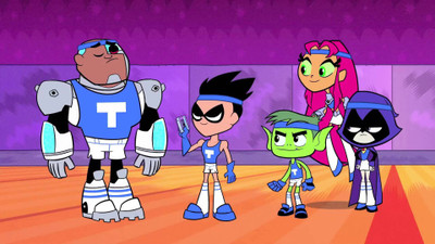 

TV Show Teen Titans Go! HD Wall Poster Paper Print(12 inch X 18 inch, Rolled)