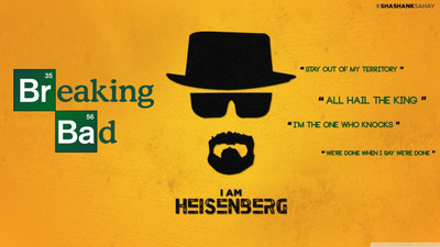 

Aabhaas TV Show Breaking Bad Walter White HD Wall Poster Paper Print(12 inch X 18 inch, Rolled)