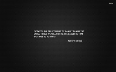 

Akhuratha aadolph-monod-quote Wall Poster Paper Print(12 inch X 18 inch, Rolled)
