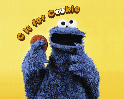 

Aabhaas TV Show Sesame Street Cookie Monster HD Wall Poster Paper Print(12 inch X 18 inch, Rolled)