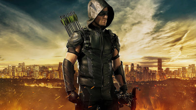 

TV Show Arrow HD Wall Poster Paper Print(12 inch X 18 inch, Rolled)