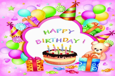 

Akhuratha Wall Poster -happy-birthday-celebration-fridge-magnets-decorate-mgxhzyddtqed Paper Print(18 inch X 12 inch, Rolled)