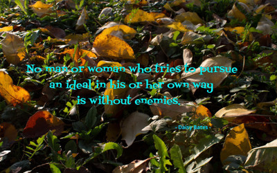 

Akhuratha aquote-quotes-enemy-ideal Wall Poster Paper Print(12 inch X 18 inch, Rolled)