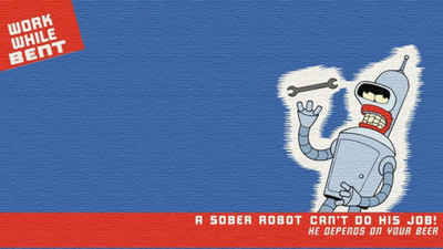 

Akhuratha Designs TV Show Futurama Bender HD Wall Poster Paper Print(12 inch X 18 inch, Rolled)