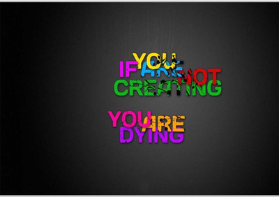

Akhuratha Wall Poster if-you-are-not-creating-plo-zrfscgkukzkk Paper Print(18 inch X 12 inch, Rolled)