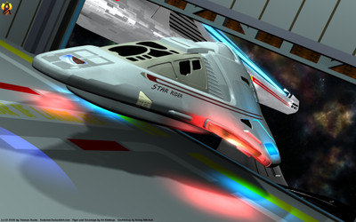 

TV Show Star Trek: Voyager Star Trek Starship Delta Flyer Shuttle Sci Fi HD Wall Poster Paper Print(12 inch X 18 inch, Rolled)