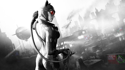 

Aabhaas Wall Poster Batman-Arkham-City-Catwoman Paper Print(12 inch X 18 inch, Rolled)