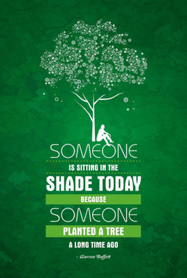 Akhuratha Wall Poster -planted-tree- Paper Print(18 inch X 12 inch, Rolled)