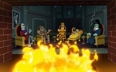 

TV Show Futurama Bender HD Wall Poster Paper Print(12 inch X 18 inch, Rolled)