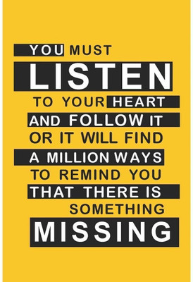 

Akhuratha Wall Poster imagjzlevkposte-m-quotes-decorative-smyerzbksnq Paper Print(18 inch X 12 inch, Rolled)