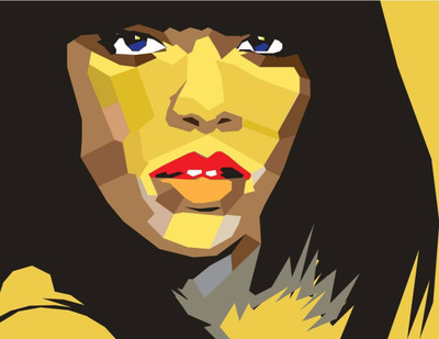 

Akhuratha Rihanna Fine Quality Wall Poster Paper Print(12 inch X 18 inch, Rolled)