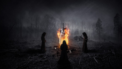 

Aabhaas TV Show American Horror Story: Coven HD Wall Poster Paper Print(12 inch X 18 inch, Rolled)