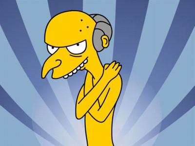 

Aabhaas TV Show The Simpsons Montgomery Burns HD Wall Poster Paper Print(12 inch X 18 inch, Rolled)