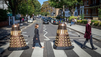 

Akhuratha Designs TV Show Doctor Who Dalek HD Wall Poster Paper Print(12 inch X 18 inch, Rolled)