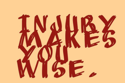 

Akhuratha Wall Poster -injury-makes-you-wise-nshngy Paper Print(18 inch X 12 inch, Rolled)