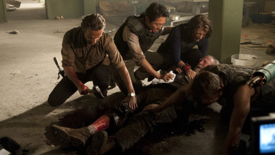 

Aabhaas TV Show The Walking Dead HD Wall Poster Paper Print(12 inch X 18 inch, Rolled)