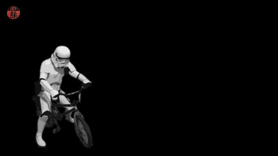

Akhuratha Wall Poster /-bicycle-Star-Wars Paper Print(12 inch X 18 inch, Rolled)