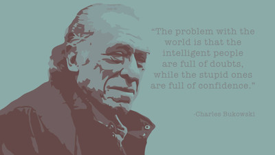 

Akhuratha -charles-bukowski-quotes-writers Wall Poster Paper Print(12 inch X 18 inch, Rolled)