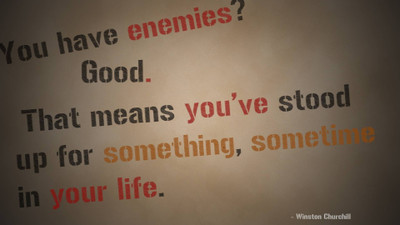 

Akhuratha awinston-churchill-enemy Wall Poster Paper Print(12 inch X 18 inch, Rolled)