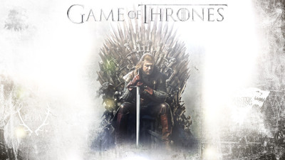 

Akhuratha Wall Poster-Game-of-Thrones-Ned-Stark-Iron-Throne Paper Print(12 inch X 18 inch, Rolled)