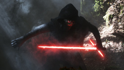 

Akhuratha Wall Poster Kylo-Ren-Star-Wars-The-Force-Awakens-lightsaber Paper Print(12 inch X 18 inch, Rolled)