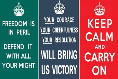 

Akhuratha Wall Poster -keep-calm-and-carry-on-zvbyvs Paper Print(18 inch X 12 inch, Rolled)