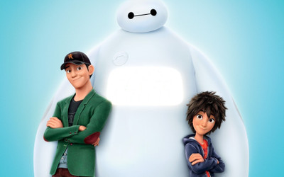 

Aabhaas Wall Poster -Baymax-Big-Hero--Hiro-Hamada-Big-Hero--Tadashi-Hamada-Big-Hero--Big-Hero--Disney-animated-movies Paper Print(12 inch X 18 inch, Rolled)