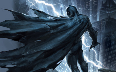 

Aabhaas Wall Poster Batman-The-Dark-Knight-artwork-Batman-The-Dark-Knight-Returns Paper Print(12 inch X 18 inch, Rolled)
