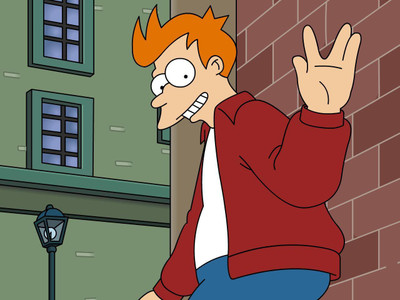 

Aabhaas TV Show Futurama Fry HD Wall Poster Paper Print(12 inch X 18 inch, Rolled)