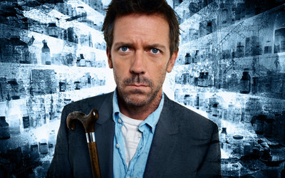 

TV Show House Hugh Laurie Dr. Gregory House HD Wall Poster Paper Print(12 inch X 18 inch, Rolled)