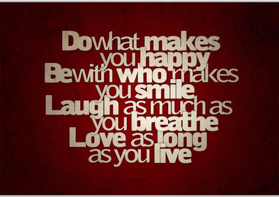 

Akhuratha Wall Poster do-what-makes-you-happy-plo-zsyednyzhhgc Paper Print(18 inch X 12 inch, Rolled)