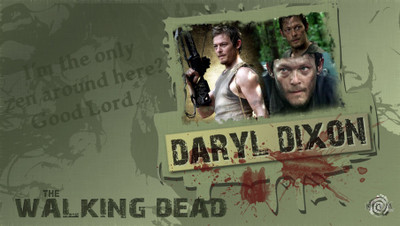 

TV Show The Walking Dead Daryl Dixon HD Wall Poster Paper Print(12 inch X 18 inch, Rolled)