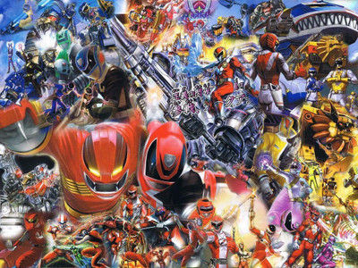 

Akhuratha Designs TV Show Power Rangers HD Wall Poster Paper Print(12 inch X 18 inch, Rolled)