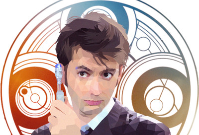 

Akhuratha Wall Poster-David-Tennant-Doctor-Who Paper Print(12 inch X 18 inch, Rolled)